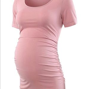 NWT pink maternity dress